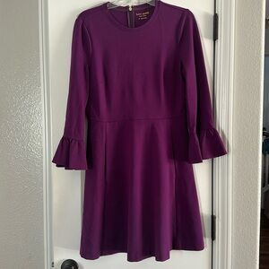 Kate Spade dress size medium ruffled sleeves, excellent condition